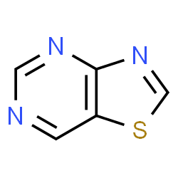 ChemSpider 2D Image | [1,3]Thiazolo[4,5-d]pyrimidine | C5H3N3S