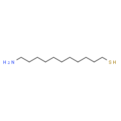 ChemSpider 2D Image | 11-Amino-1-undecanethiol | C11H25NS