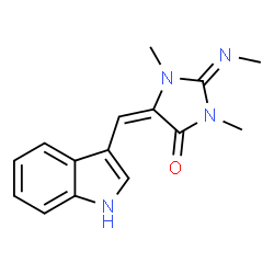 ChemSpider 2D Image | Methylaplysinopsine | C15H16N4O
