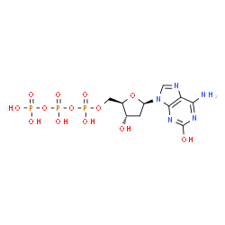 ChemSpider 2D Image | 2-hydroxy-dATP | C10H16N5O13P3