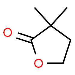 ChemSpider 2D Image | 3,3-dimethyloxolan-2-one | C6H10O2