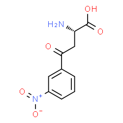 ChemSpider 2D Image | (2S)-2-Amino-4-(3-nitrophenyl)-4-oxobutanoic acid | C10H10N2O5