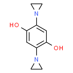 ChemSpider 2D Image | 2,5-diaziridinylhydroquinone | C10H12N2O2