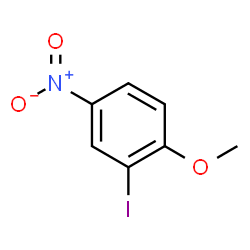 ChemSpider 2D Image | 2-Iodo-1-methoxy-4-nitrobenzene | C7H6INO3