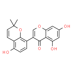 ChemSpider 2D Image | Sophoraisoflavone A | C20H16O6