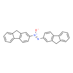 ChemSpider 2D Image | Diazene, di-9H-fluoren-2-yl-, 1-oxide | C26H18N2O