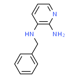 ChemSpider 2D Image | N3-Benzylpyridine-2,3-diamine | C12H13N3