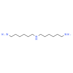 ChemSpider 2D Image | N-(6-Aminohexyl)-1,6-hexanediamine | C12H29N3