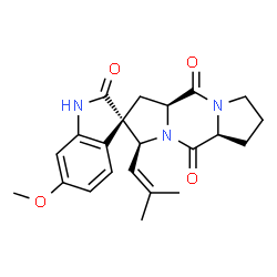 ChemSpider 2D Image | Spirotryprostatin A | C22H25N3O4