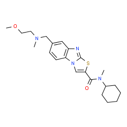 ChemSpider 2D Image | YM-202074 | C22H30N4O2S