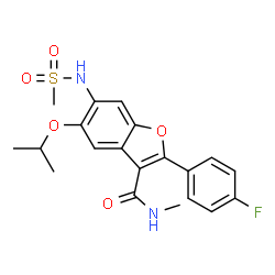 ChemSpider 2D Image | HCV-086 | C20H21FN2O5S
