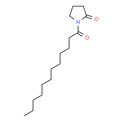 ChemSpider 2D Image | 1-Lauroyl-2-pyrrolidinone | C16H29NO2