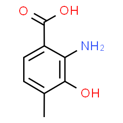 ChemSpider 2D Image | 2-amino-3,4-cresotic acid | C8H9NO3
