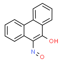 ChemSpider 2D Image | 10-Nitroso-9-phenanthrenol | C14H9NO2