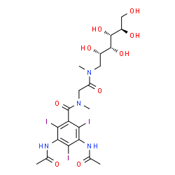 ChemSpider 2D Image | iosarcol | C21H29I3N4O9