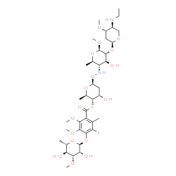 ChemSpider 2D Image | Calicheamicin Gamma-1-Oligosaccharide | C38H61IN2O17S