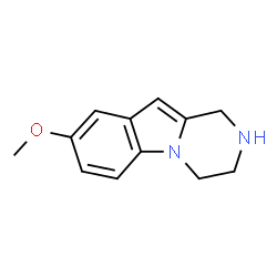 ChemSpider 2D Image | 8-methoxy-1,2,3,4-tetrahydropyrazino(1,2-a)indole | C12H14N2O