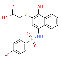 ChemSpider 2D Image | UMI-77 | C18H14BrNO5S2