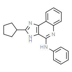 ChemSpider 2D Image | DU-124183 | C21H20N4