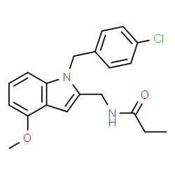 ChemSpider 2D Image | UCM 454 | C20H21ClN2O2