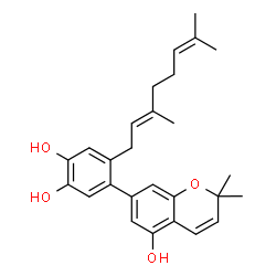 ChemSpider 2D Image | clusiparalicoline B | C27H32O4