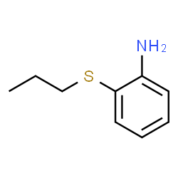 ChemSpider 2D Image | 2-(Propylsulfanyl)aniline | C9H13NS