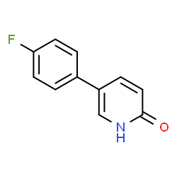 ChemSpider 2D Image | 5-(4-Fluorophenyl)pyridin-2-ol | C11H8FNO