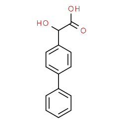 ChemSpider 2D Image | 4-Biphenylyl(hydroxy)acetic acid | C14H12O3