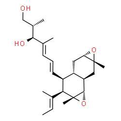 ChemSpider 2D Image | fusarielin A | C25H38O4