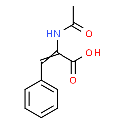 ChemSpider 2D Image | 2-Acetamido-3-phenylacrylic acid | C11H11NO3