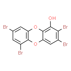 ChemSpider 2D Image | spongiadioxin B | C12H4Br4O3