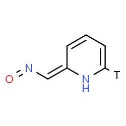 ChemSpider 2D Image | (2E)-2-(nitrosomethylene)-6-tritio-1H-pyridine | C6H5TN2O