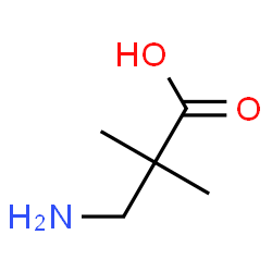 ChemSpider 2D Image | 2,2-dimethyl-beta-alanine | C5H11NO2