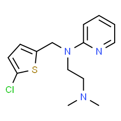 ChemSpider 2D Image | chloropyrilene | C14H18ClN3S