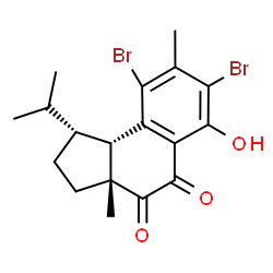 ChemSpider 2D Image | 4-bromohamigeran B | C18H20Br2O3