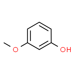 ChemSpider 2D Image | 3-Methoxyphenol | C7H8O2