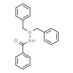 ChemSpider 2D Image | N',N'-Dibenzylbenzohydrazide | C21H20N2O