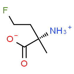 ChemSpider 2D Image | (2S)-2-Ammonio-4-fluoro-2-methylbutanoate | C5H10FNO2
