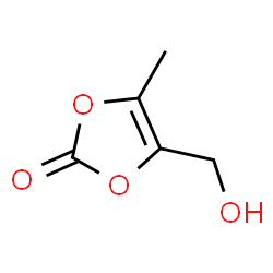 ChemSpider 2D Image | 4-hydroxymethyl-5-methyl-1,3-dioxol-2-one | C5H6O4