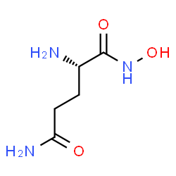 ChemSpider 2D Image | N~1~-Hydroxy-L-glutamamide | C5H11N3O3