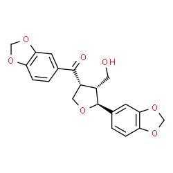 ChemSpider 2D Image | epi-Sesaminone | C20H18O7
