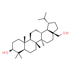 ChemSpider 2D Image | (3beta)-Lupane-3,28-diol | C30H52O2
