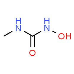 ChemSpider 2D Image | 1-Hydroxy-3-methylurea | C2H6N2O2