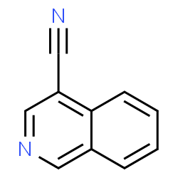 ChemSpider 2D Image | 4-Isoquinolinecarbonitrile | C10H6N2