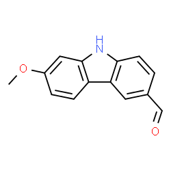 ChemSpider 2D Image | 7-Methoxy-9H-carbazole-3-carbaldehyde | C14H11NO2