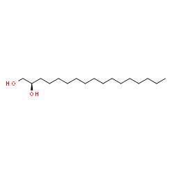 ChemSpider 2D Image | (2R)-1,2-Heptadecanediol | C17H36O2