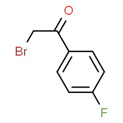 ChemSpider 2D Image | 4-Fluorophenacyl bromide | C8H6BrFO