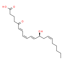 ChemSpider 2D Image | 5-oxo-12-HETE | C20H30O4