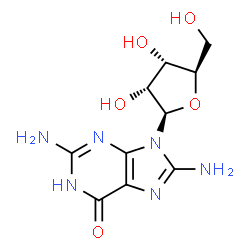ChemSpider 2D Image | Trastuzumab | C10H14N6O5