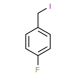 ChemSpider 2D Image | 1-Fluoro-4-(iodomethyl)benzene | C7H6FI